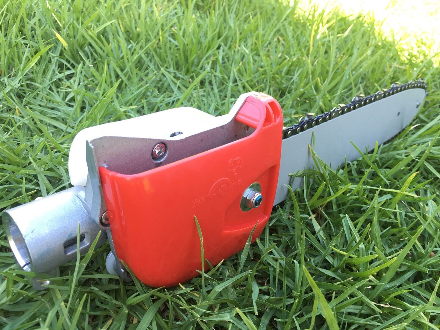 9 T POLESAW CHAINSAW HEAD For Ryobi 52cc 2 Stroke Brushcutter Item RBC52FSBHO