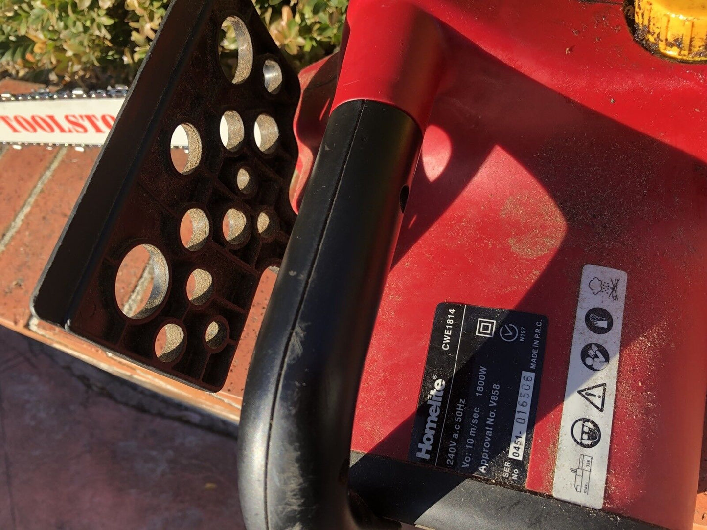 14" GUIDE BAR ONLY 3/8LP 050 52DL FOR HOMELITE CHAINSAW CWE1814 1800W