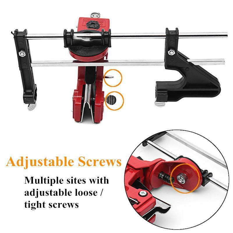 PRO CHAINSAW CHAIN FILE & GUIDE SHARPENER SUITS ECHO