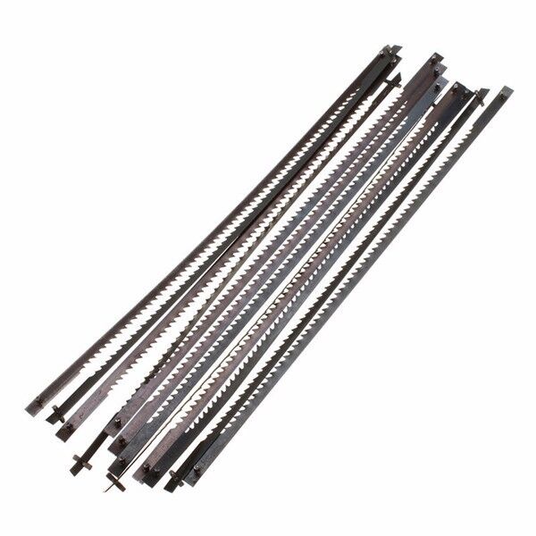 10PC SCROLL SAW BLADE,130MM,PINNED END FOR SCHEPPACH HAFCO WOODMASTER B-18V