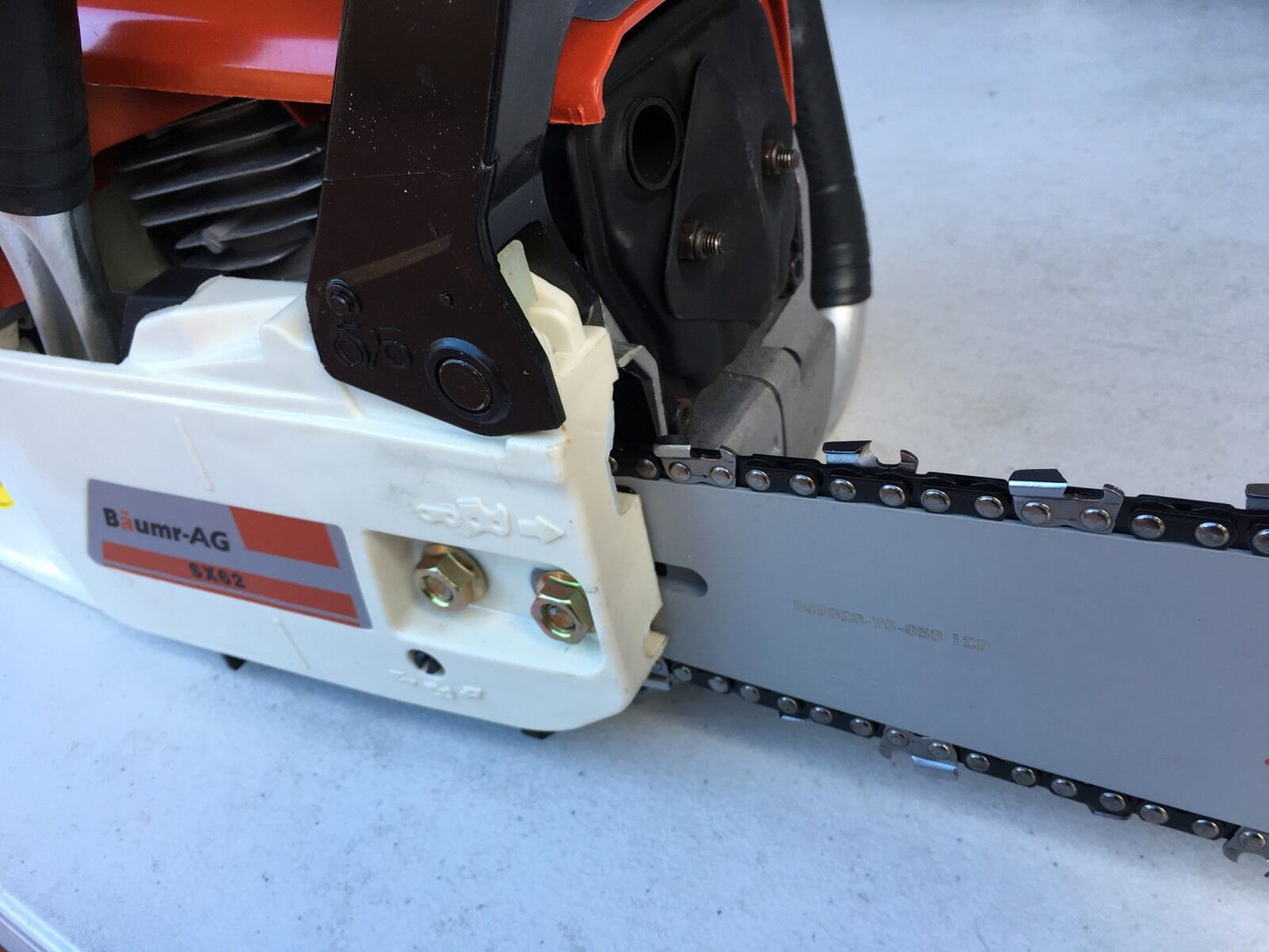 22'' CHAINSAW BAR AND 6 CHAINS FOR BAUS BCS-6150 62CC CHAINSAW .325 058 86DL