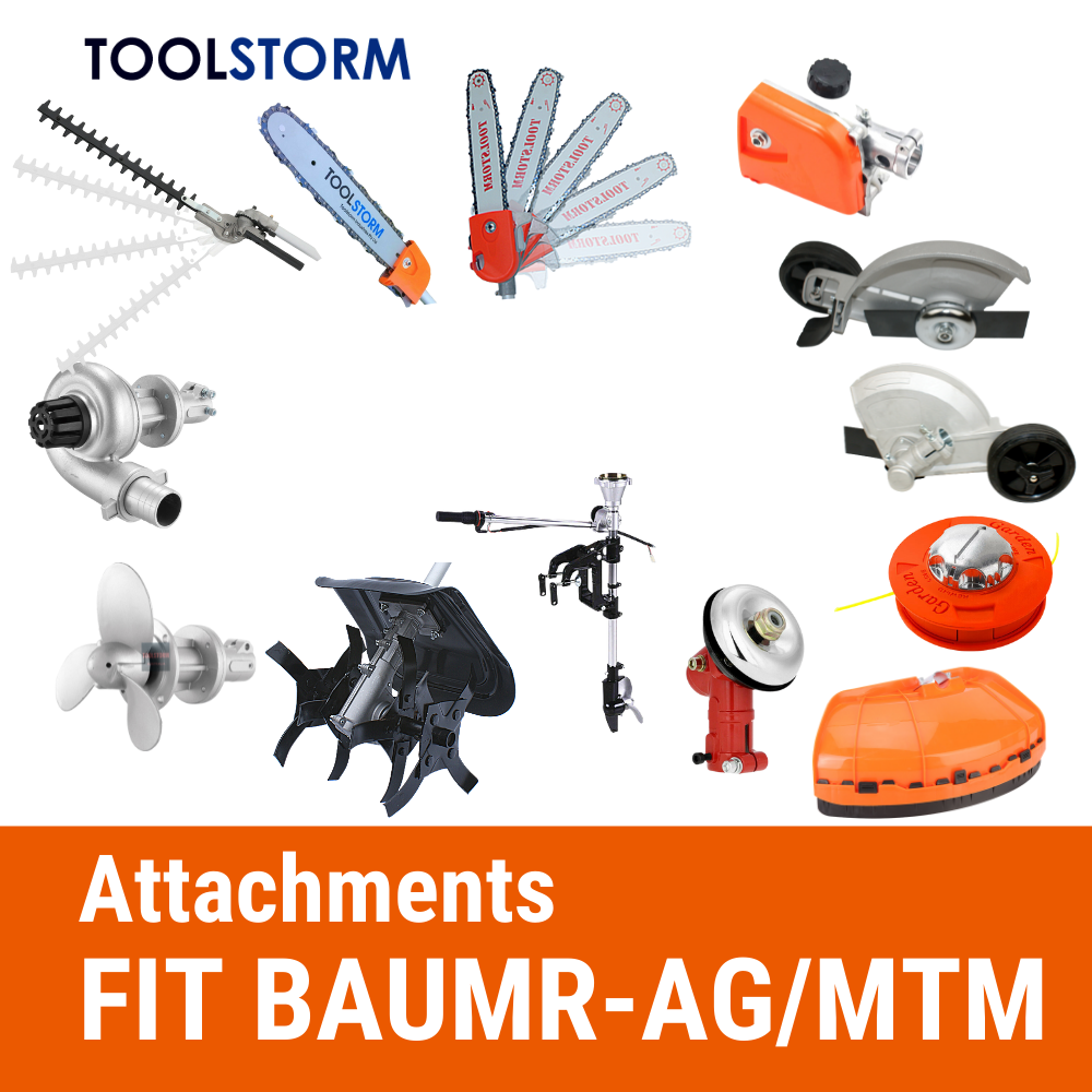 Attachments Fit Baumr-Ag MTM Multitool Brushcutter Chainsaw Line Hedge Trimmer