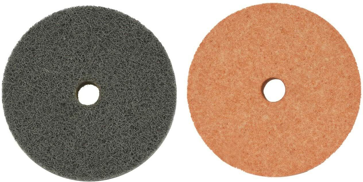 Grinding Wheel and Fiber Wheel Set for 3" 75mm Mini Bench Grinder | 2 Piece