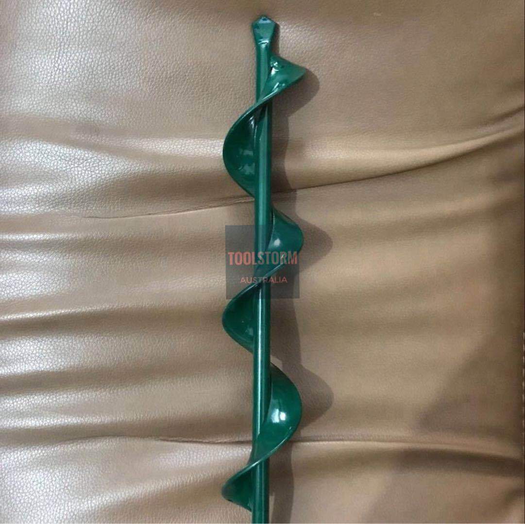Small Garden Auger Planter Ø50mm x 380mm Post Hole Digger Attache to Power Drill