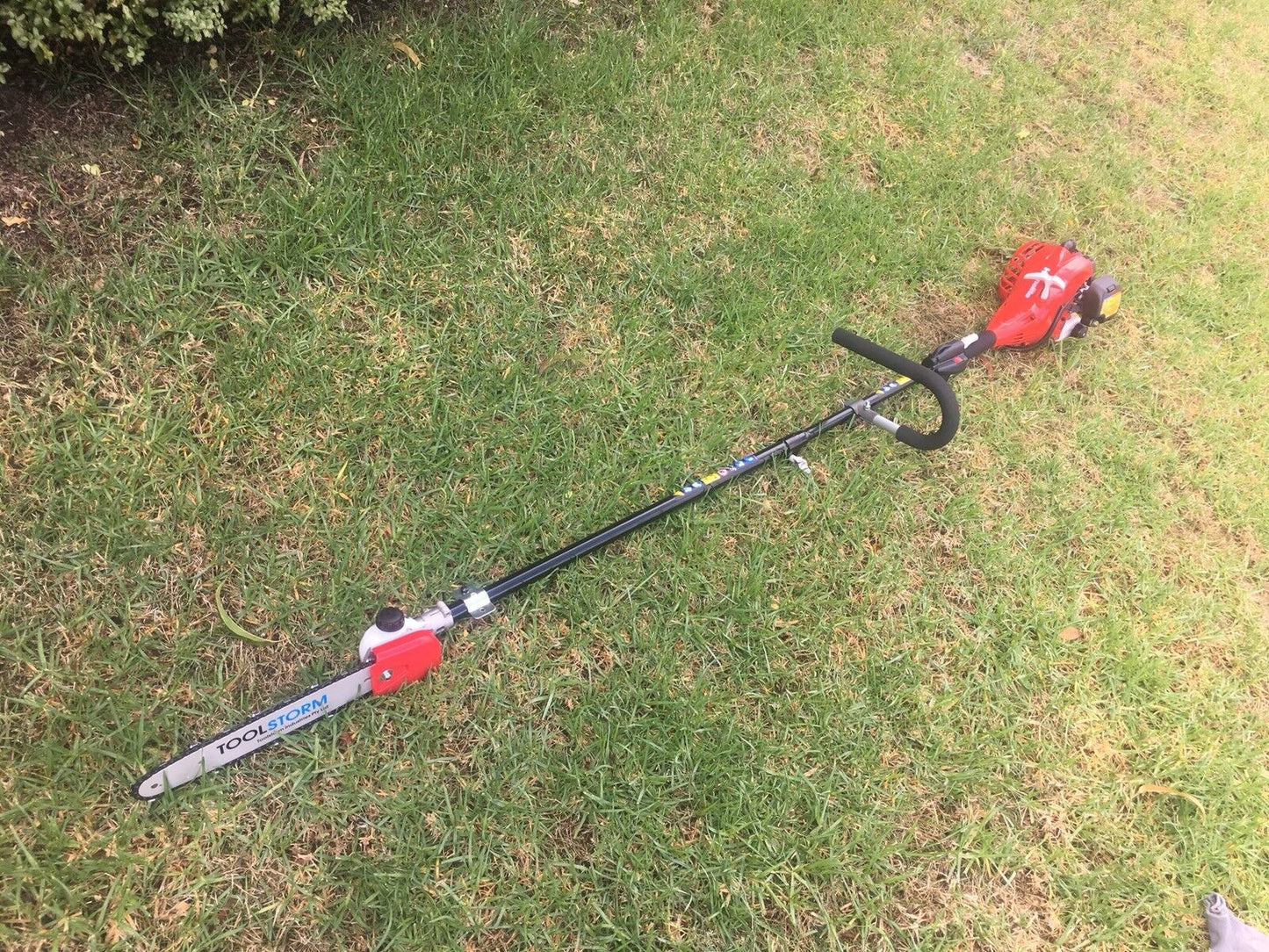 POLESAW CHAINSAW HEAD REPLACEMENT W/10”BAR+2CHAIN BRUSHCUTTER FIT RYOBI HOMELITE