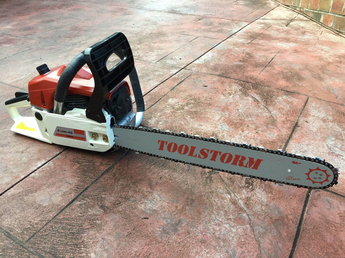 NEW22'' BAR AND 3 CHAINS FOR Baumr-Ag SX75 75CC CHAINSAW .325 058 86DL